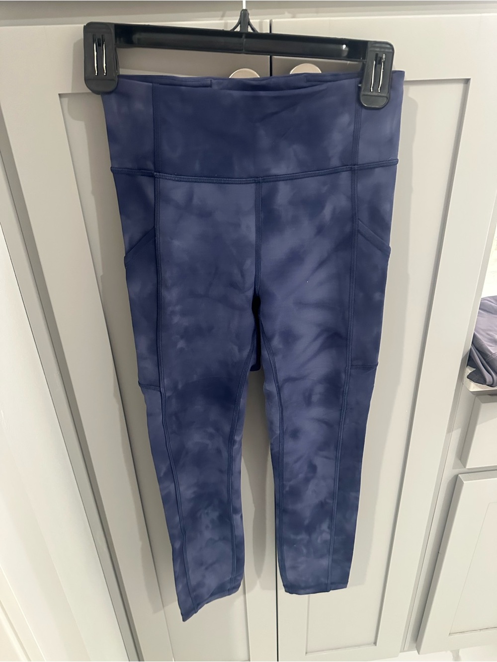 lululemon athletica Navy Tie-Dye High-Rise 23’ Leggings